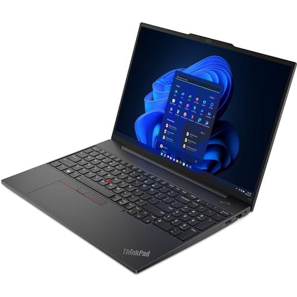 LENOVO ThinkPad E16 Gen 1 16.0" IPS Display Laptop (AMD Ryzen 7 7730U 8-Core, 24GB RAM, 512GB PCIe SSD, AMD Radeon, 60 Hz Wide UXGA (1920x1200), Fingerprint, Win 10P) with Dockztorm Hub