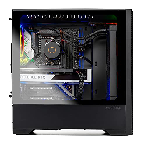 SkyTech Blaze II Gaming Computer PC Desktop - Ryzen 5 3600 6-Core 3.6GHz, GTX 1650 4G, 500G SSD, 8GB DDR4 3200, RGB, AC WiFi, Windows 10 Home 64-bit