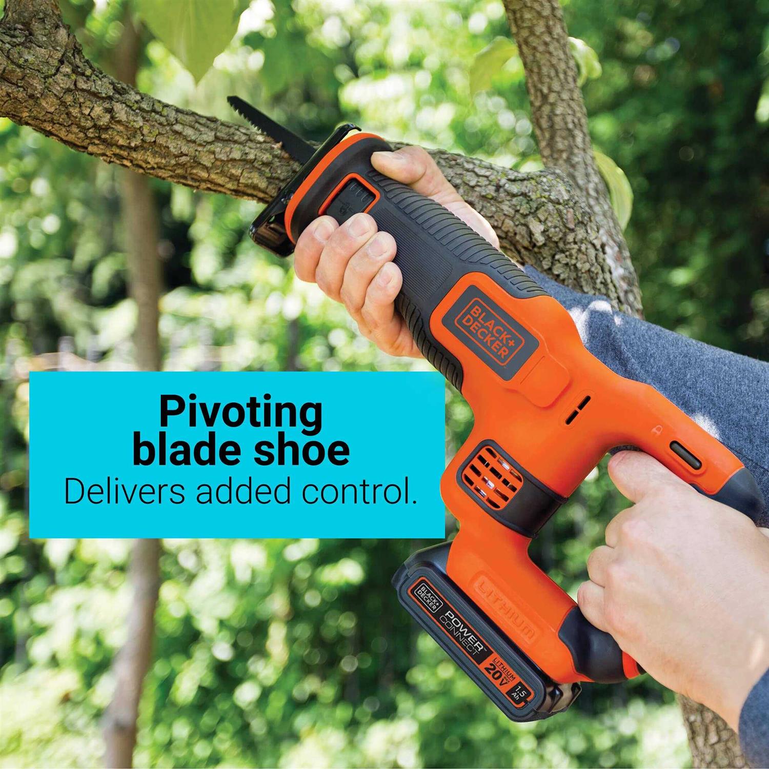 BLACK+DECKER 20V MAX Cordless Lithium Reciprocating Saw BDCR20B - Shop Hardware Tools Online Store