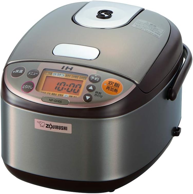 ZOJIRUSHI IH rice cooker（3Go cooked / 450 g) "KIwamedaki" NP-GH05-XT stainless Brown【Japan Domestic genuine products】
