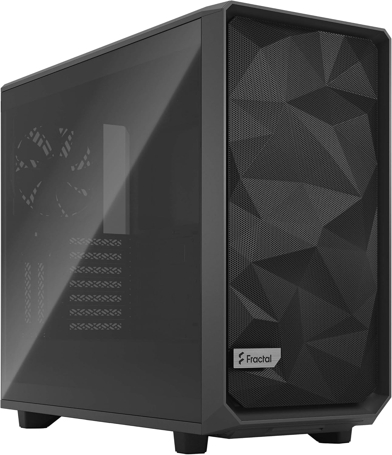 Fractal Design Meshify 2 Black ATX Flexible Light Tinted Tempered Glass Window Mid Tower Computer Case