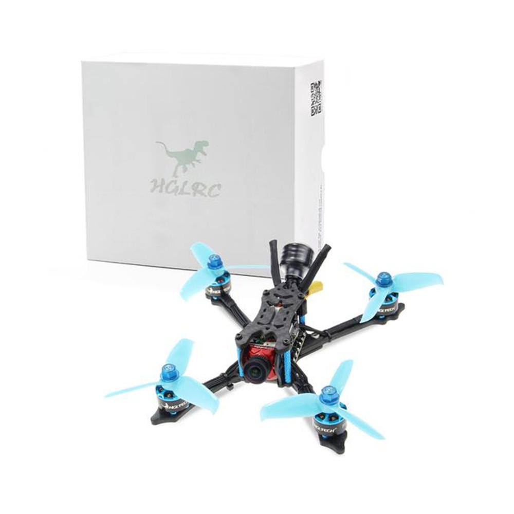 HGLRC Arrow 3 152mm F4 OSD 3 inch 4S 6s FPV Racing Drone PNP BNF w/ 45A ESC Caddx Ratel 1200TVL Camera