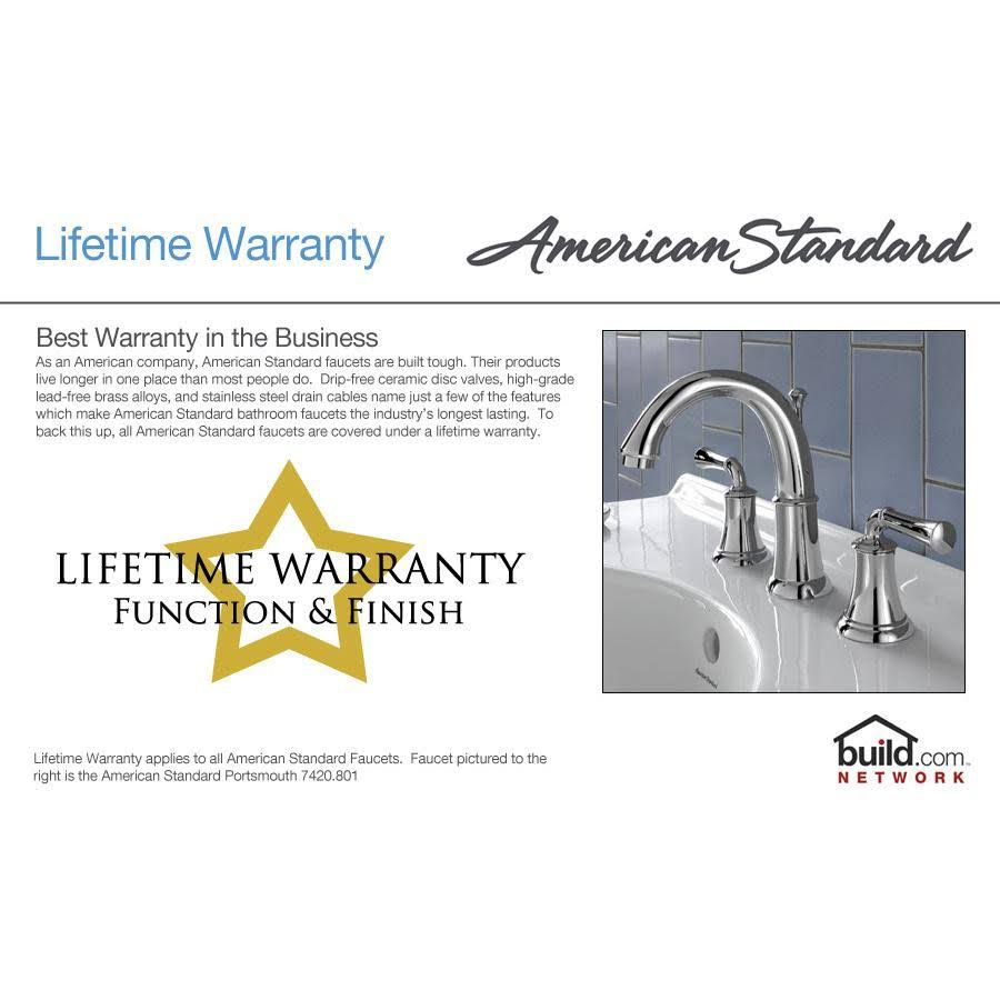 American Standard Colony Soft Centerset Lavatory Faucet Chrome