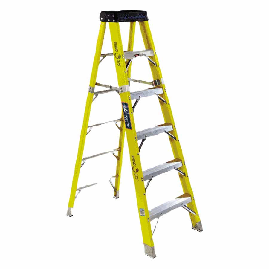 Louisville 12 ft. 375 lb. Load Capacity Fiberglass Stepladder FS1112HD
