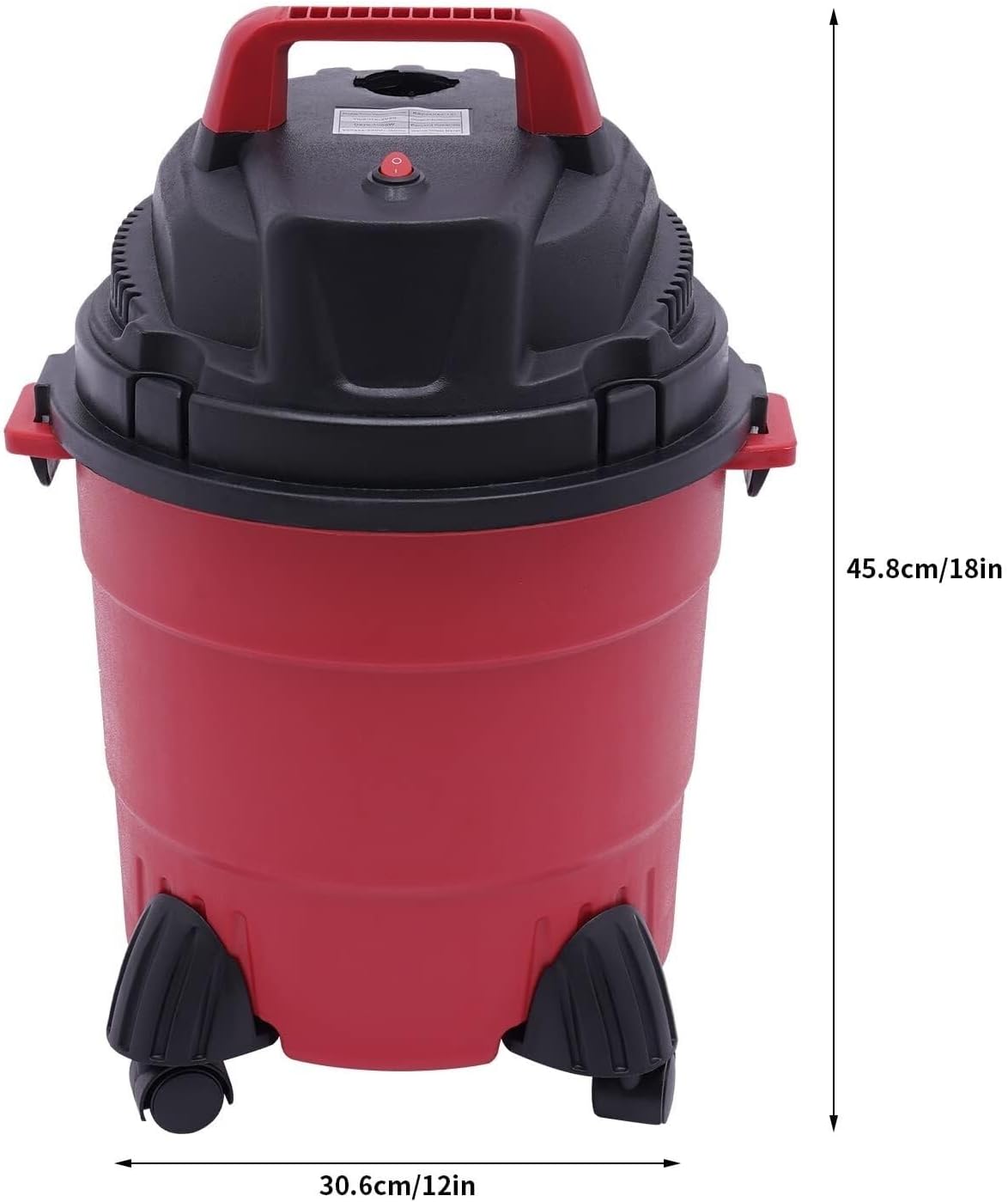 Shop vac 3 in 1 Wet Dry Vacuum Cleaner, 4 Gallon Portable Wet Dry Vac Floor Cleaner with Blower Function for Garage, Car, Home & Workshop, PUCHEN1234