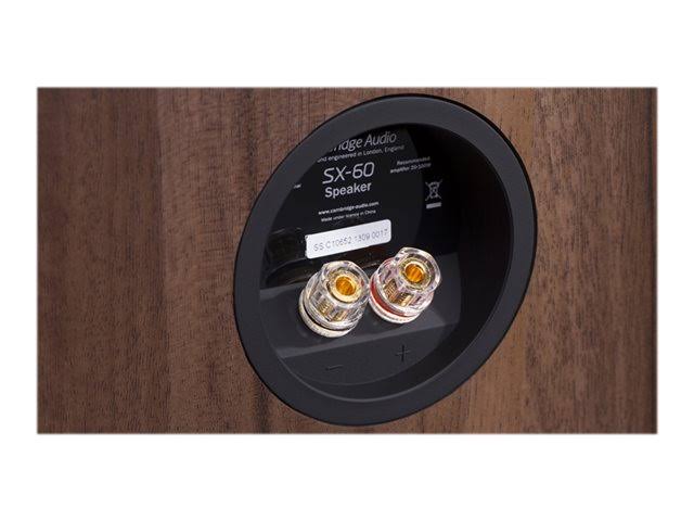 Cambridge Audio - SX-60 - Stand Mount Speakers - Dark Walnut (Pair)