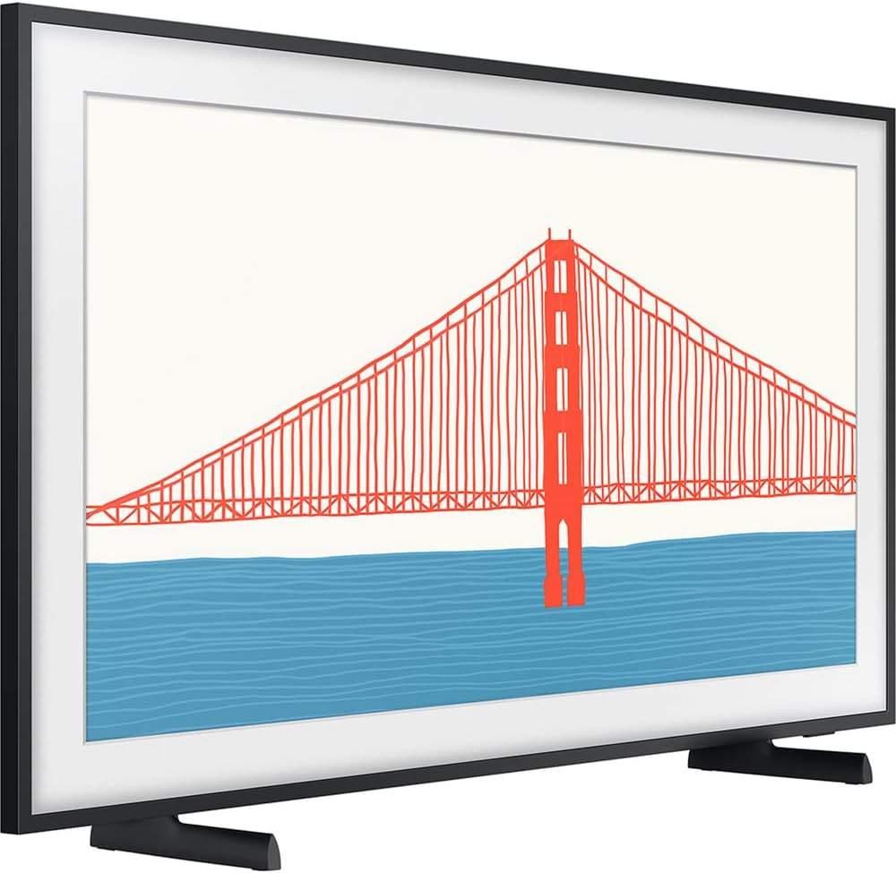 Samsung QN85LS03AA 85 Inch The Frame QLED 4K Smart TV Bundle with Premium 2 YR CPS Enhanced Protection Pack