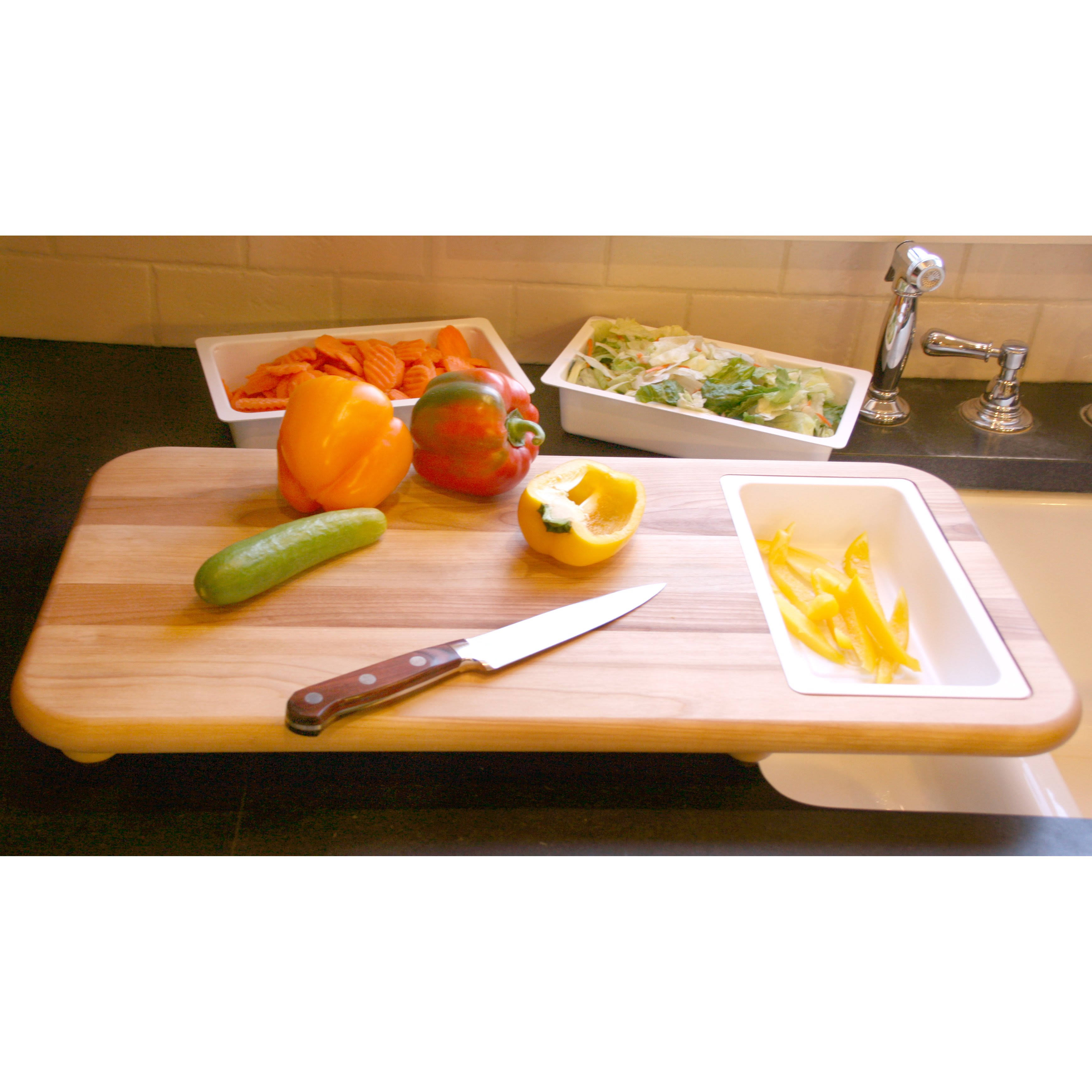 Catskill Cut N Catch Over Sink Cutting Board