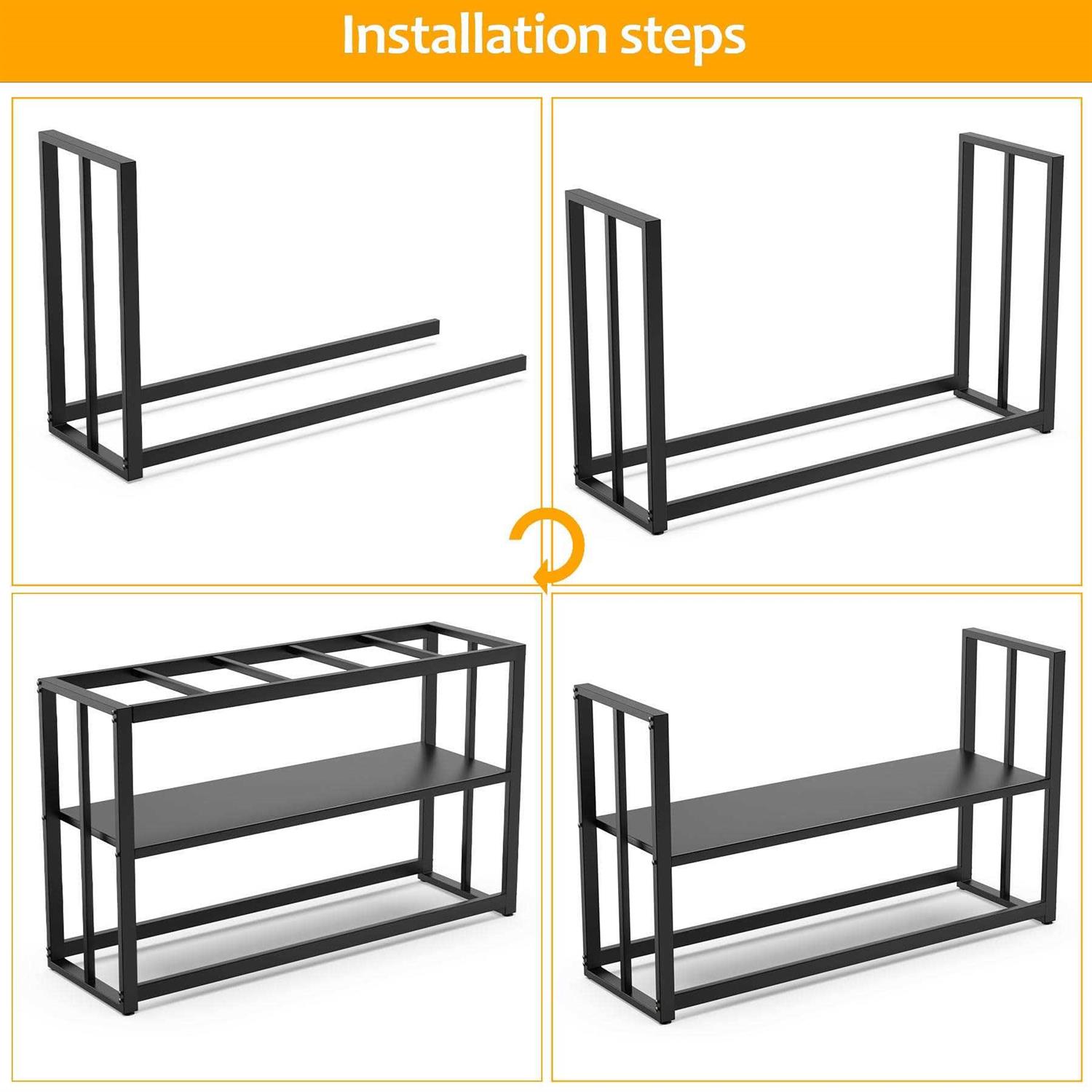 Akenow 55-75 Gallon Fish Tank Stand with Storage Shelf, 48.5 x14.9 x 29.2 Inch Aquarium Stand, Turtle Tank, Reptile Terrariums and Breeder Tank - Pet Supplies online store