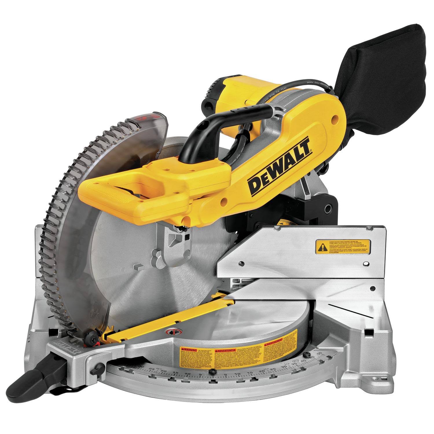 DeWalt 12 in. 15 Amp Compound Double Bevel Miter Saw DWS716