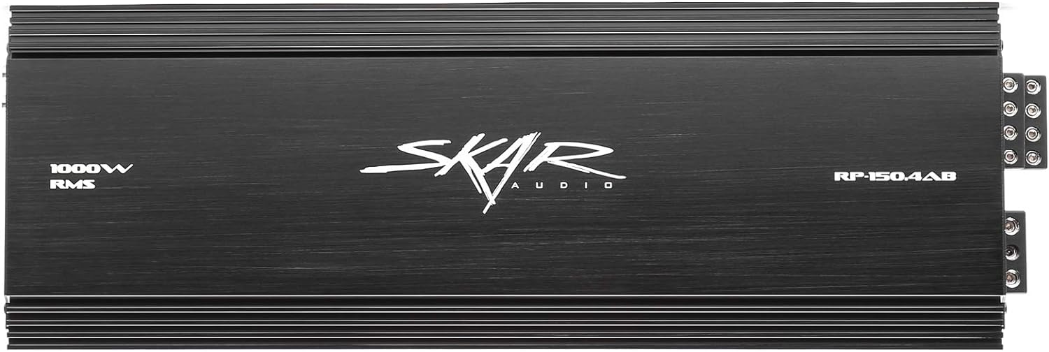 Skar Audio RP-150.4AB 1,000 Watt Full-Range Class A/B 4 Channel Car Amplifier
