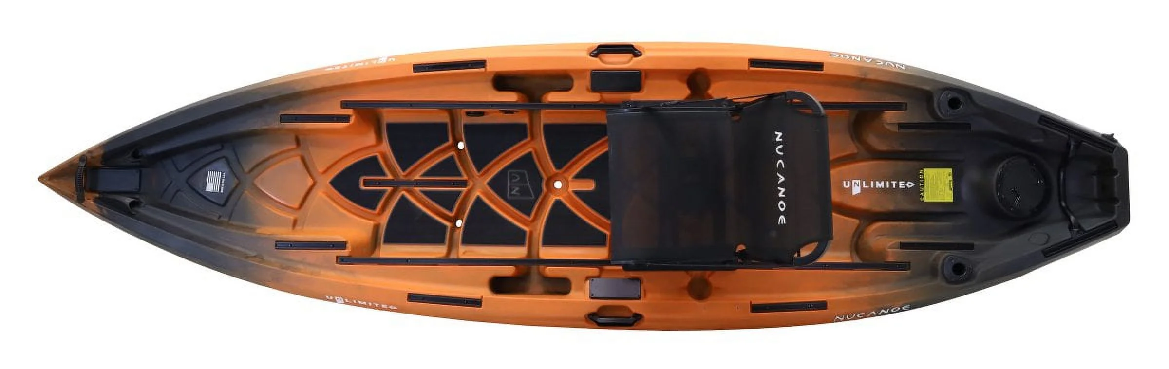 2023 Nucanoe Unlimited Fishing Kayak with Fusion 360 Seat