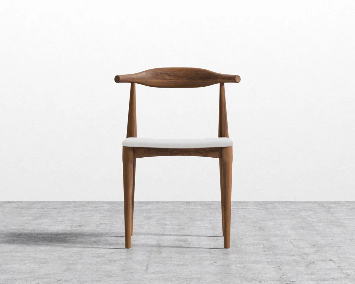 Elbow Chair - Chartreuse Walnut Stain
