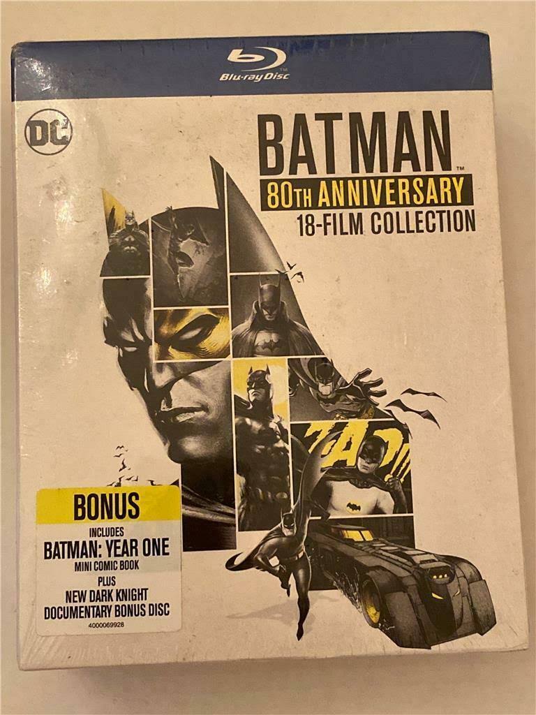 Batman: 80th Anniversary 18-Film Collection (Blu-ray)