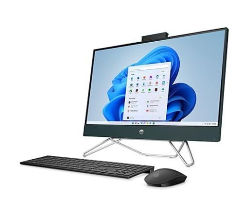 HP 24-CB100 2024 AIO Desktop 23.8" FHD Touchscreen | Intel i3-1215U 6-Core Intel UHD Graphics | 32GB DDR4 1TB SSD | Bluetooth 5.3 | Windows 11 Home | Starry White