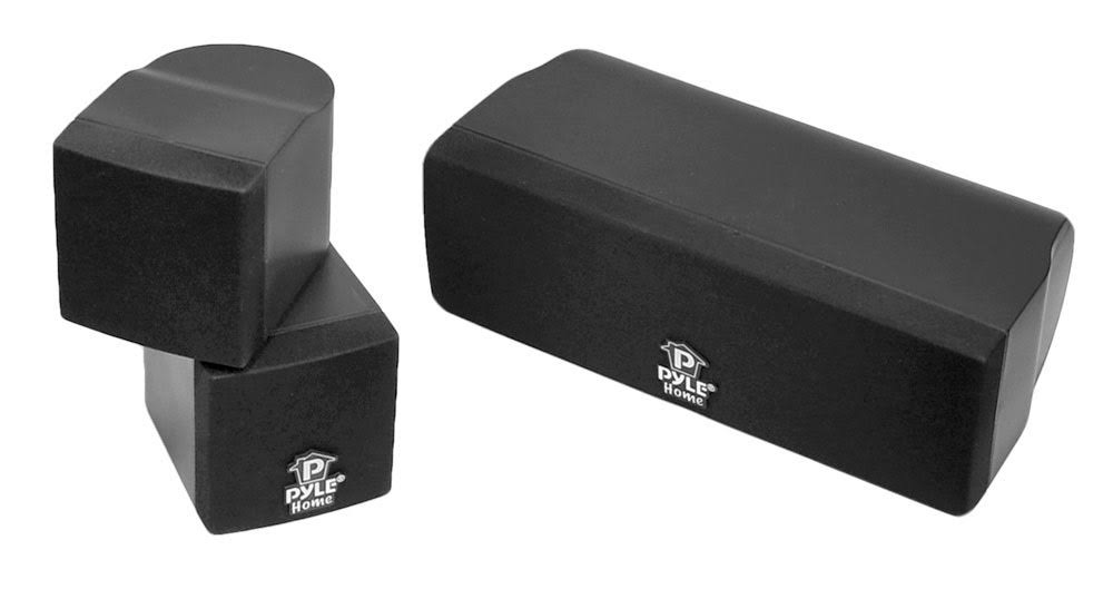 Pyle 5.1 Home Theater System with Active Subwoofer and Five Satellite PHSA5