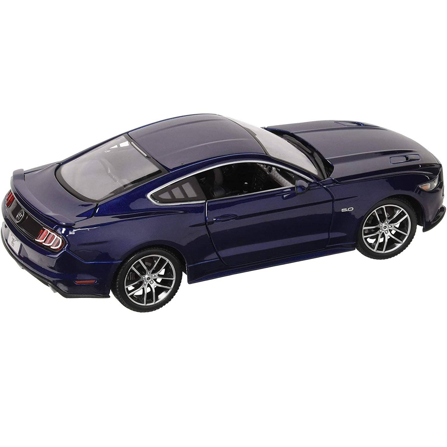 2015 Ford Mustang GT Dark Blue Exclusive Edition 1/18 Diecast Model Car by Maisto