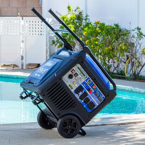 DuroMax XP9500iH 9,500-Watt 459cc Dual Fuel Digital Inverter Hybrid Portable Generator