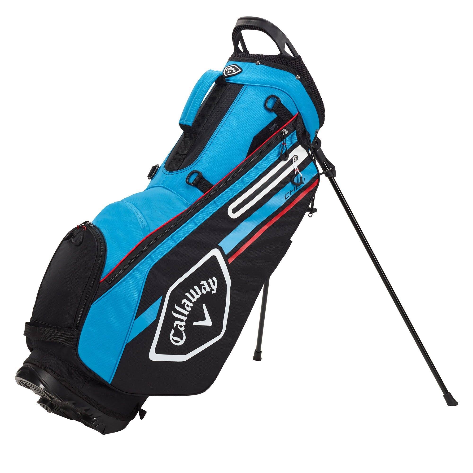 Callaway Golf Chev Stand Bag White Black Red