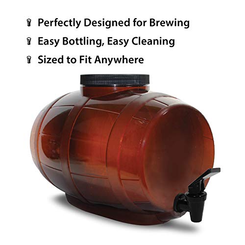 Craft Beer Making Kit 4 Gallon Complete DIY Home Brew Set Everything Included, Bottles, Refills Brew in 30 Minutes