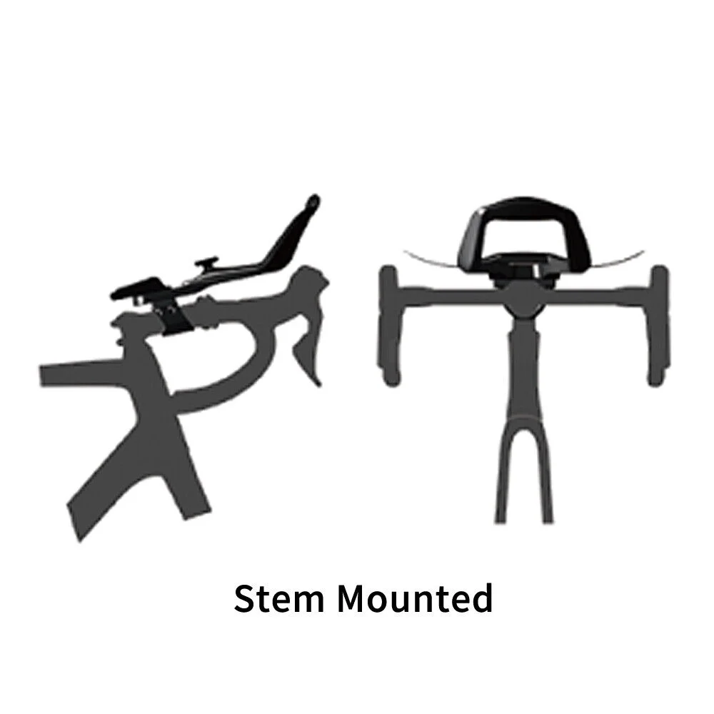 Controltech Sirocco mini clip-on Carbon Aerobar Time Trial/Triathlon, Stem Mount #ST1930