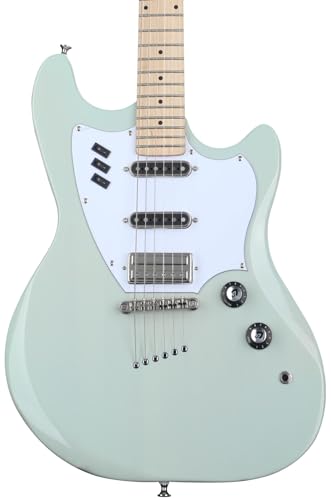 Guild Guitars Surfliner Solid Body Electric Guitar Catalina Blue - Classic Styling with Modern Features, Guild Rocker Pickup Switching System with Master Volume, Tone Control and 3 Switches