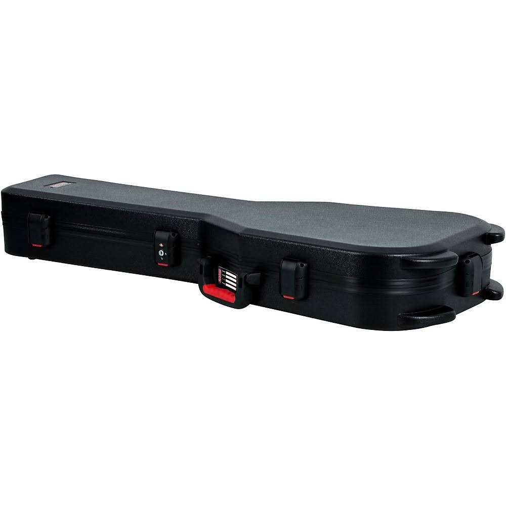 Gator Flight Pro TSA Series ATA Molded Gibson SG Guitar Case Black Red