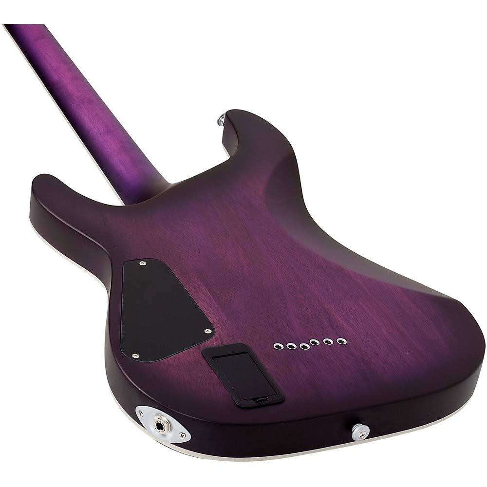 Schecter Guitar Research C1 Platinum Electric Satin Purple Burst