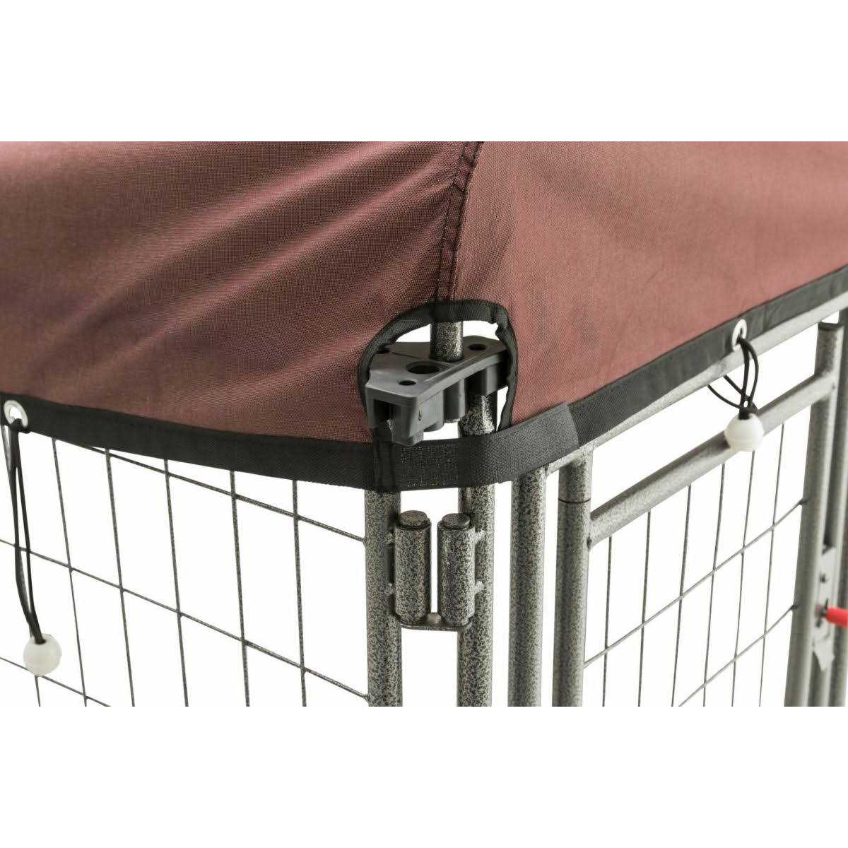 TRIXIE Deluxe Outdoor Dog Kennel with Cover - Pet Supplies online store
