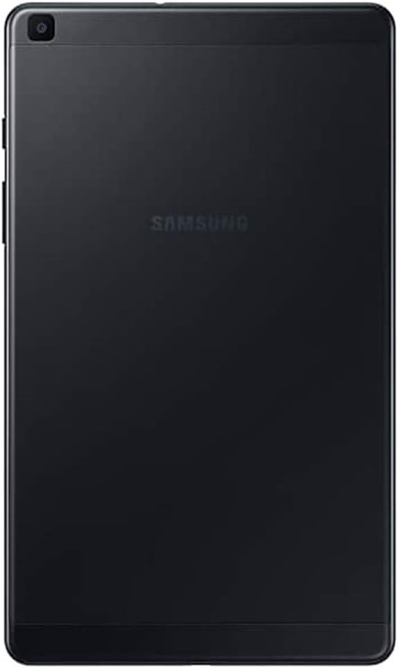 Samsung Galaxy Tab A 8.0" (2019, WiFi + Cellular) 32GB, 5100mAh Battery, 4G LTE Tablet & Phone (Makes Calls) GSM Unlocked SM-T295, International Model (Black)