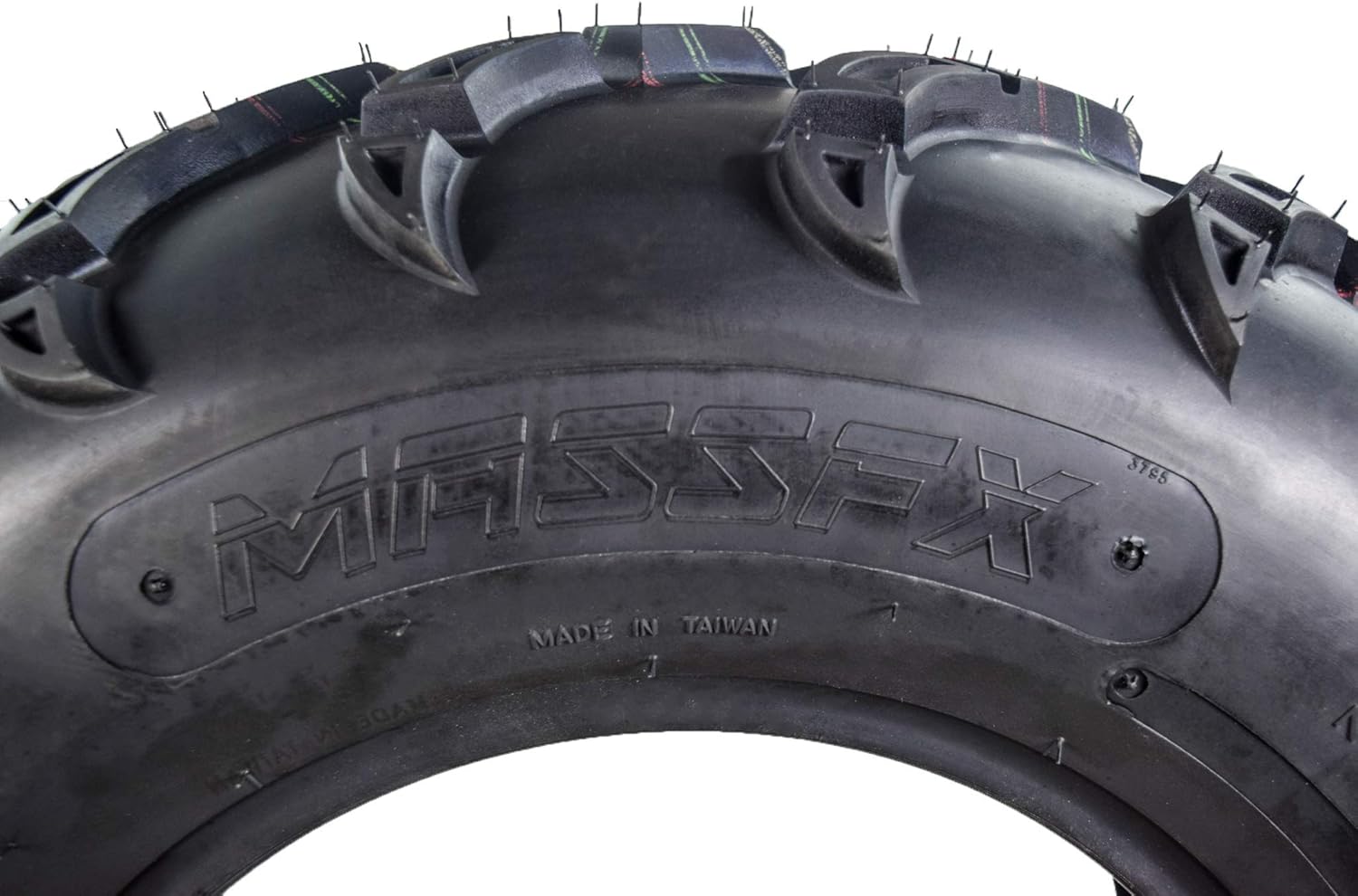 MASSFX MK25812 ATV 25x8-12 Tires 2 Set Front 6 Ply 1/2" Tread Depth 25x8x12