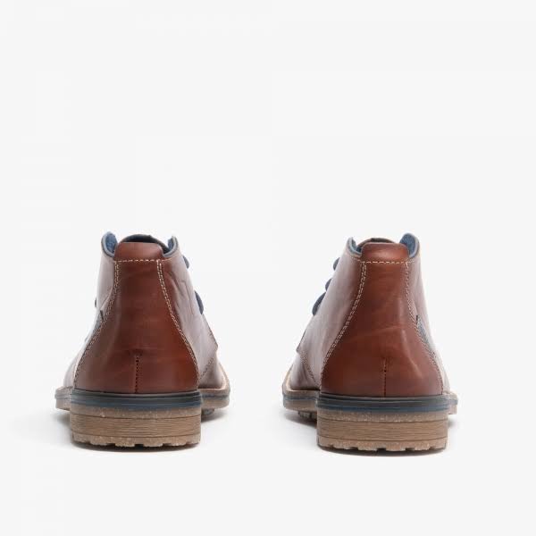 Men&s Rieker F1310-25 Johnny - Brown Leather Size 45