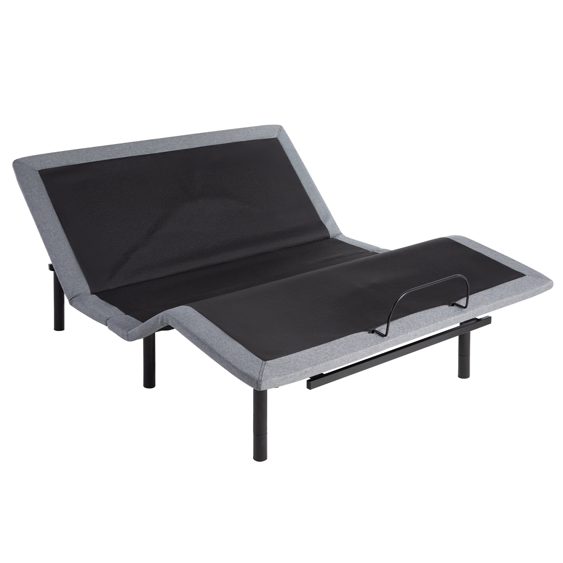 Motorized Bed Frame for Queen Size Mattress w Remote, USB Ports, & Massage