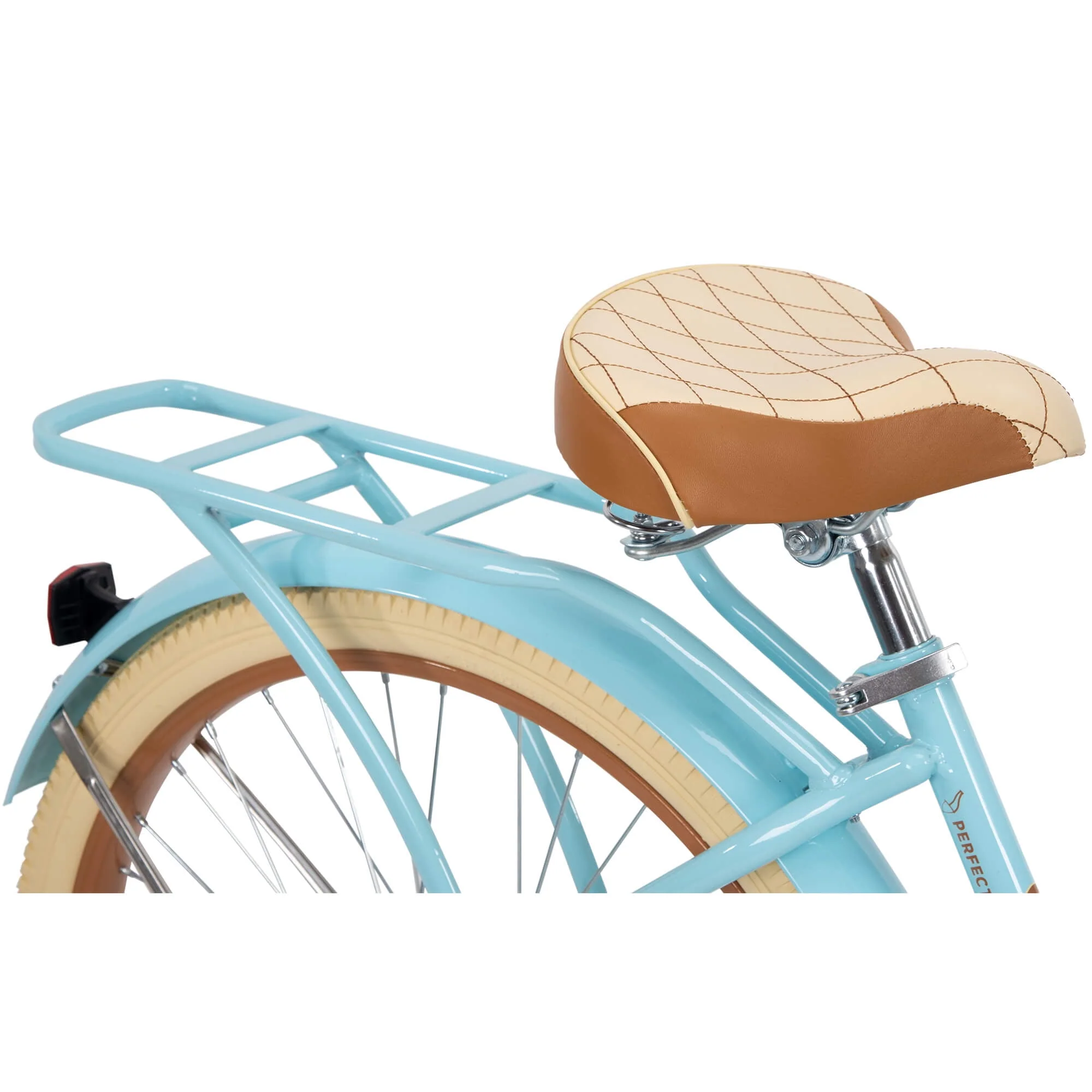 Huffy, Nel Lusso Classic Cruiser Bike with Perfect Fit Frame, Women's, Yellow, 26 Inch
