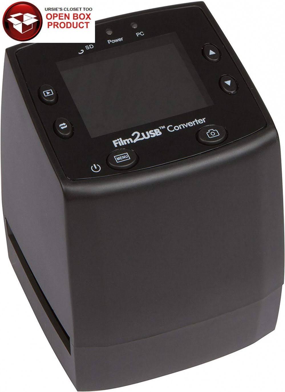 Clearclick Film to USB Converter 35mm Slide and Negative Scanner with 2.3x22 Color