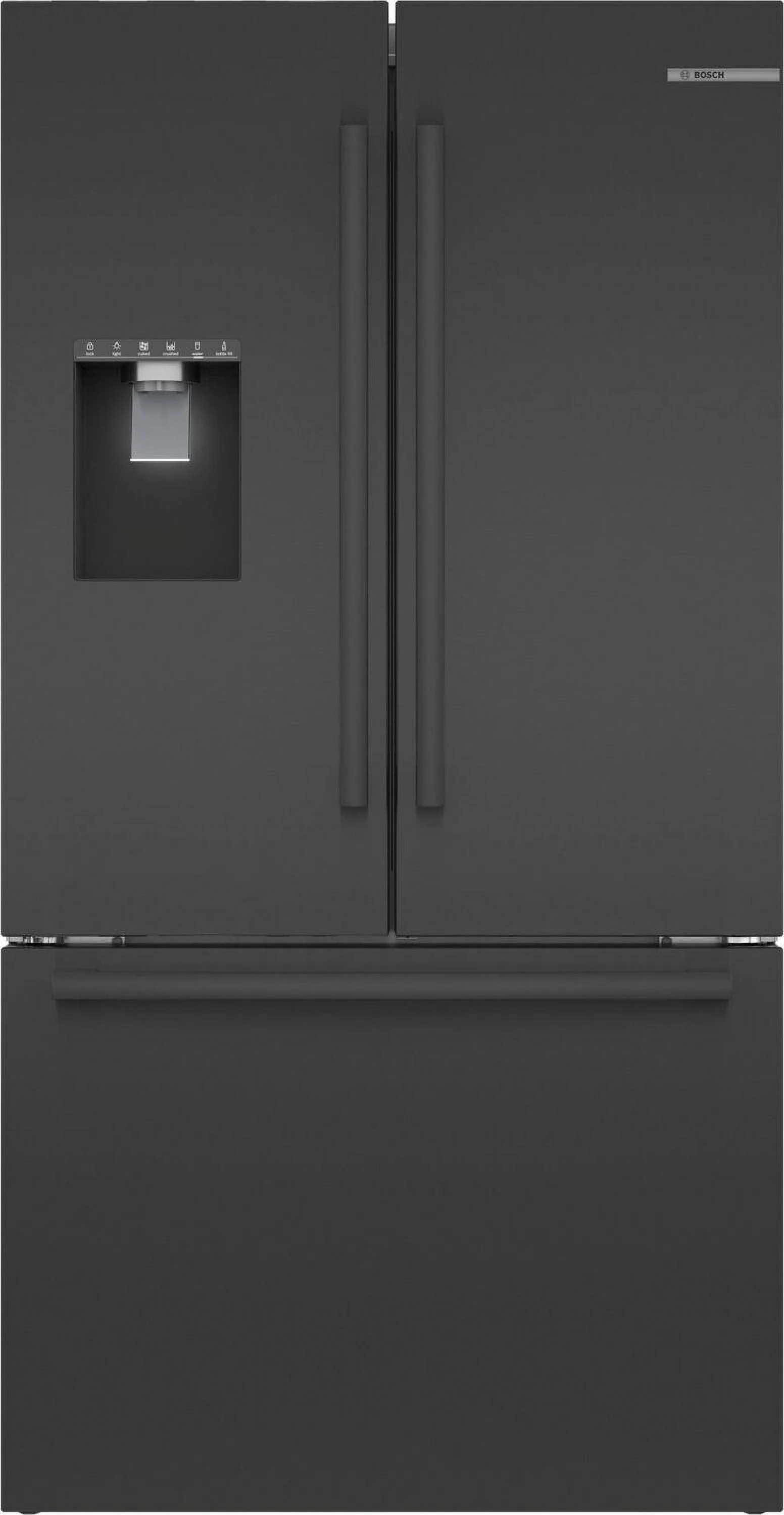 B36FD50SNB 36 Inch, 26 Cu. Ft. Freestanding French Door Bottom Mount Refrigerator