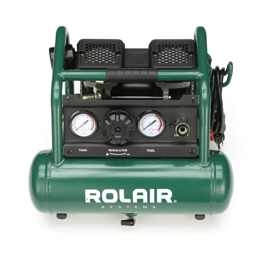 Rolair AB5PLUS Air Buddy Super-Quiet 1/2 HP 1-Gallon Air Compressor