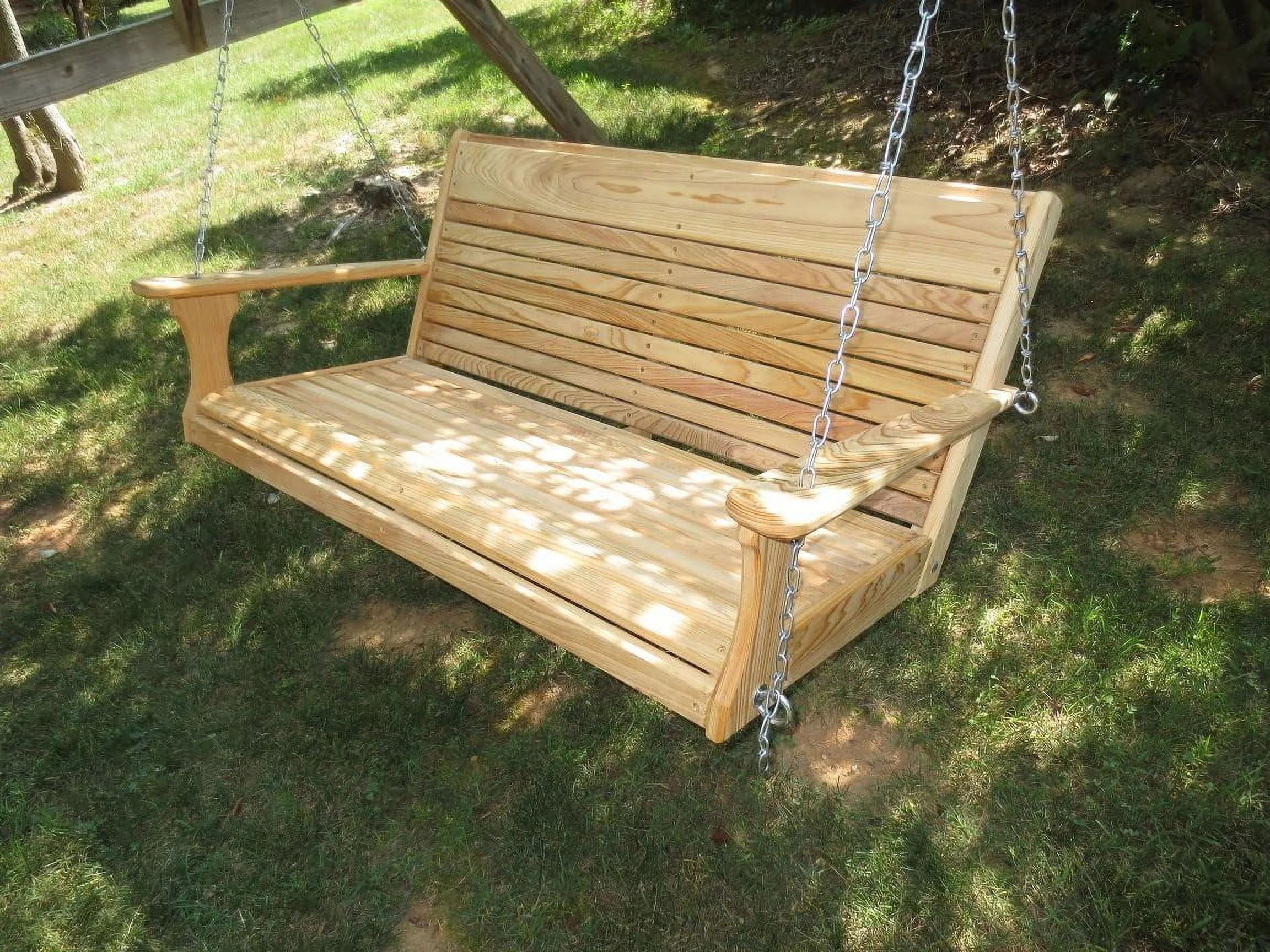 Porch Swing/Wood Porch Swing/USA Made/Wooden Swing