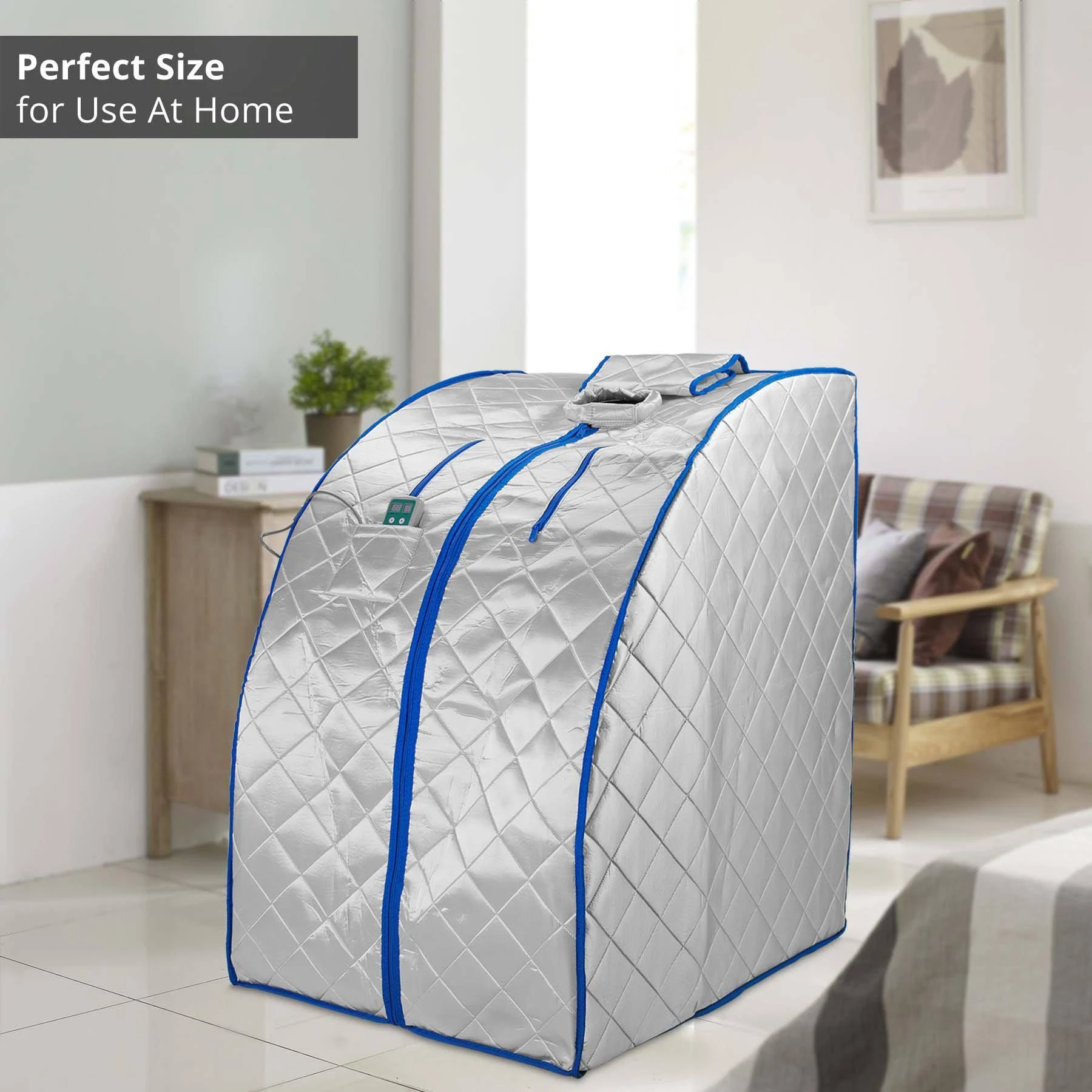 Durasage Infrared Sauna Ion Infrared IR Far Portable Indoor Personal Spa Sauna at Home