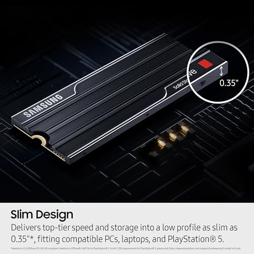 Samsung SSD 9100 PRO 2TB, PCIe 5.0x4 M.2 2280, Seq. Read Speeds Up to 14,800MB/s, Best for AI Computing, Gaming, and Heavy Duty Workstations (MZ VAP2T0B/AM)