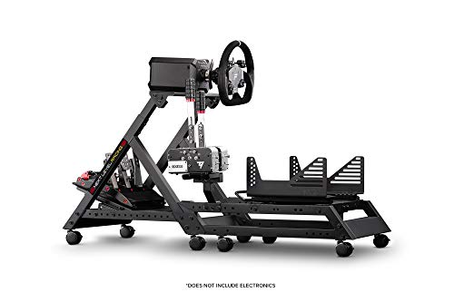 Next Level Racing Gttrack Frame Only Simulator Cockpit - Not Machine Specific & Free Standing Single Monitor Stand (NLR-A011)