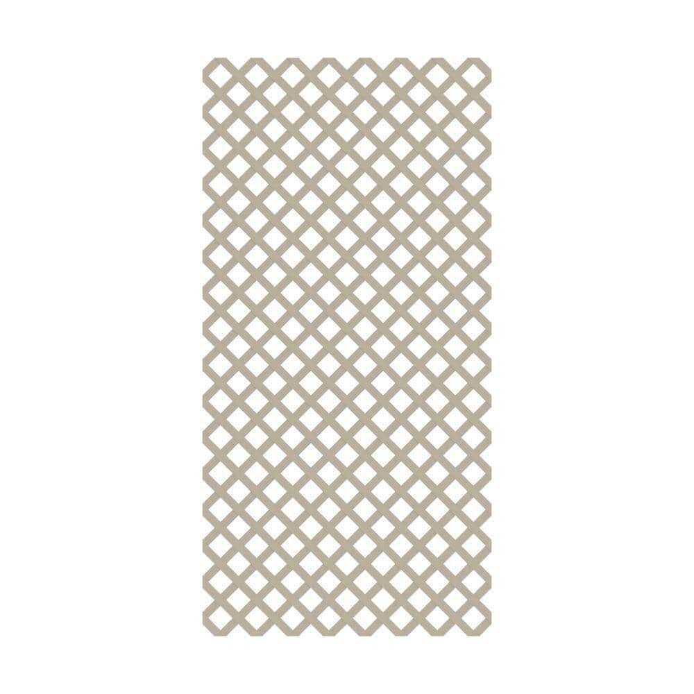 Veranda 4 ft. x 8 ft Classic Diamond Vinyl Lattice - Shop Hardware Tools Online Store