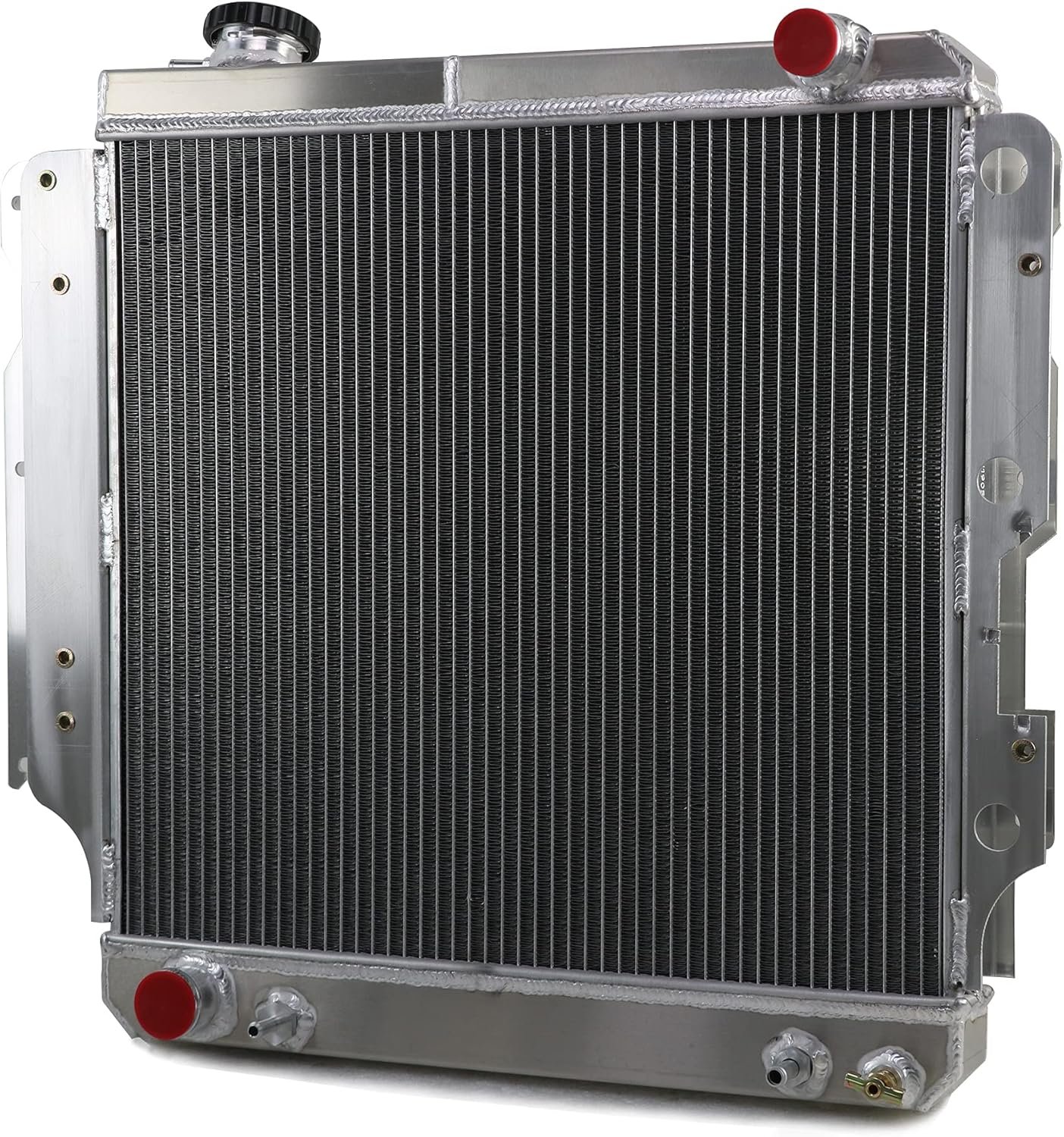 CoolingCare Radiator for 1987-2006 Jeep Wrangler YJ TJ Unlimited, All Aluminum 3 Row Core Radiador
