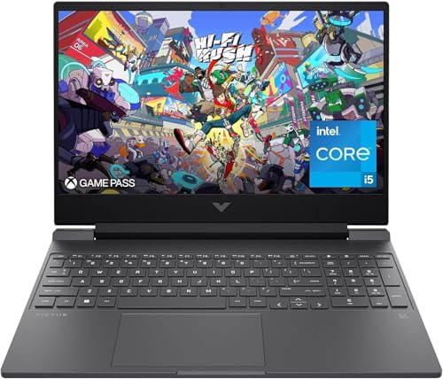HP Victus 15.6 i5 Gaming Laptop, 15.6 FHD 1920*1080 144Hz, Intel Core i5-12450H, NVIDIA GeForce RTX 3050, 16GB RAM, 1TB SSD, Backlit KB, Touchpad, SD Card Reader, Webcam, HDMI, Wi-Fi 6, W11 H, Blue