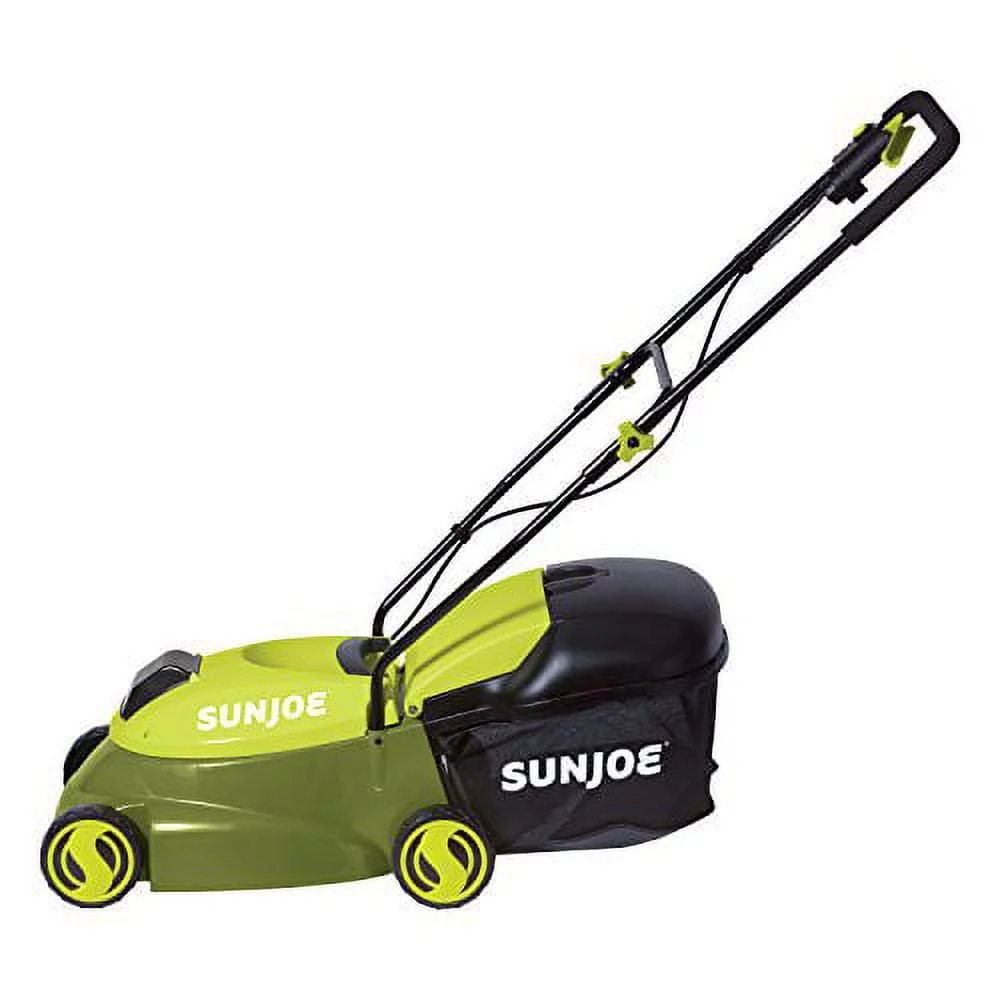 Sun Joe 28V Cordless 14 Brushless Push Lawn Mower, 3-Position, 4.0-Ah