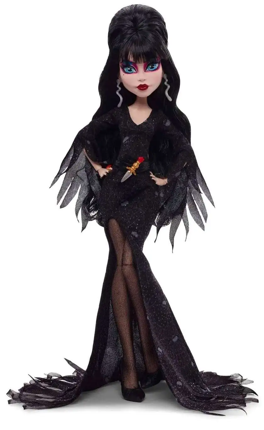 Monster High Skullector Elvira, Mistress of the Dark Doll