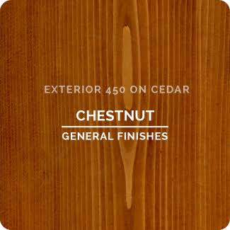 General Finishes Water Based Exterior 450 Stain Red Mahogany Gallon