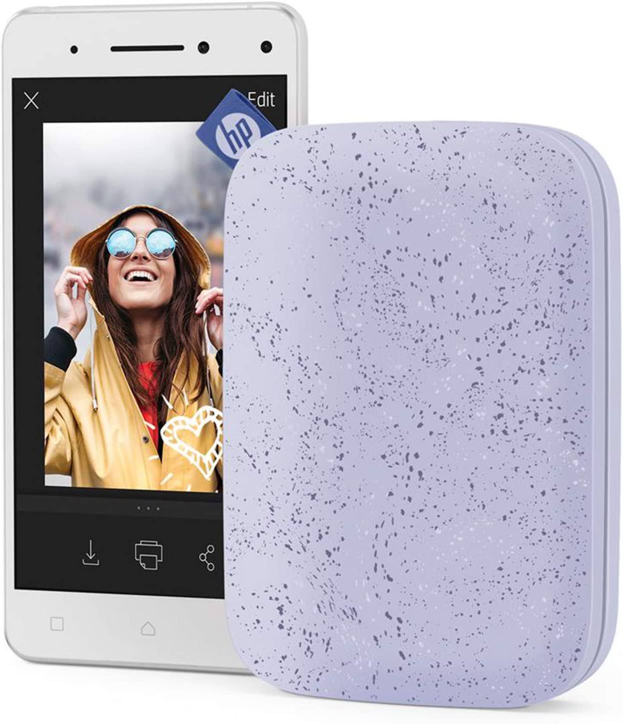 HP - Sprocket 2nd Edition Instant Photo Printer - Lilac