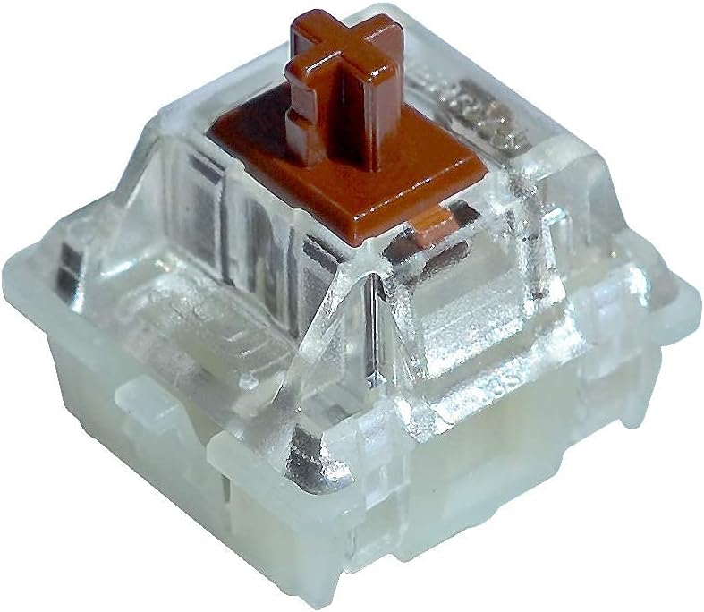 Cherry MX RGB Red Key Switches (10 Pcs)- MX1A-L1NA | Plate Mounted | Linear Switch for Mechanical Keyboard,Packed in PE Protective Box. Pack of 2