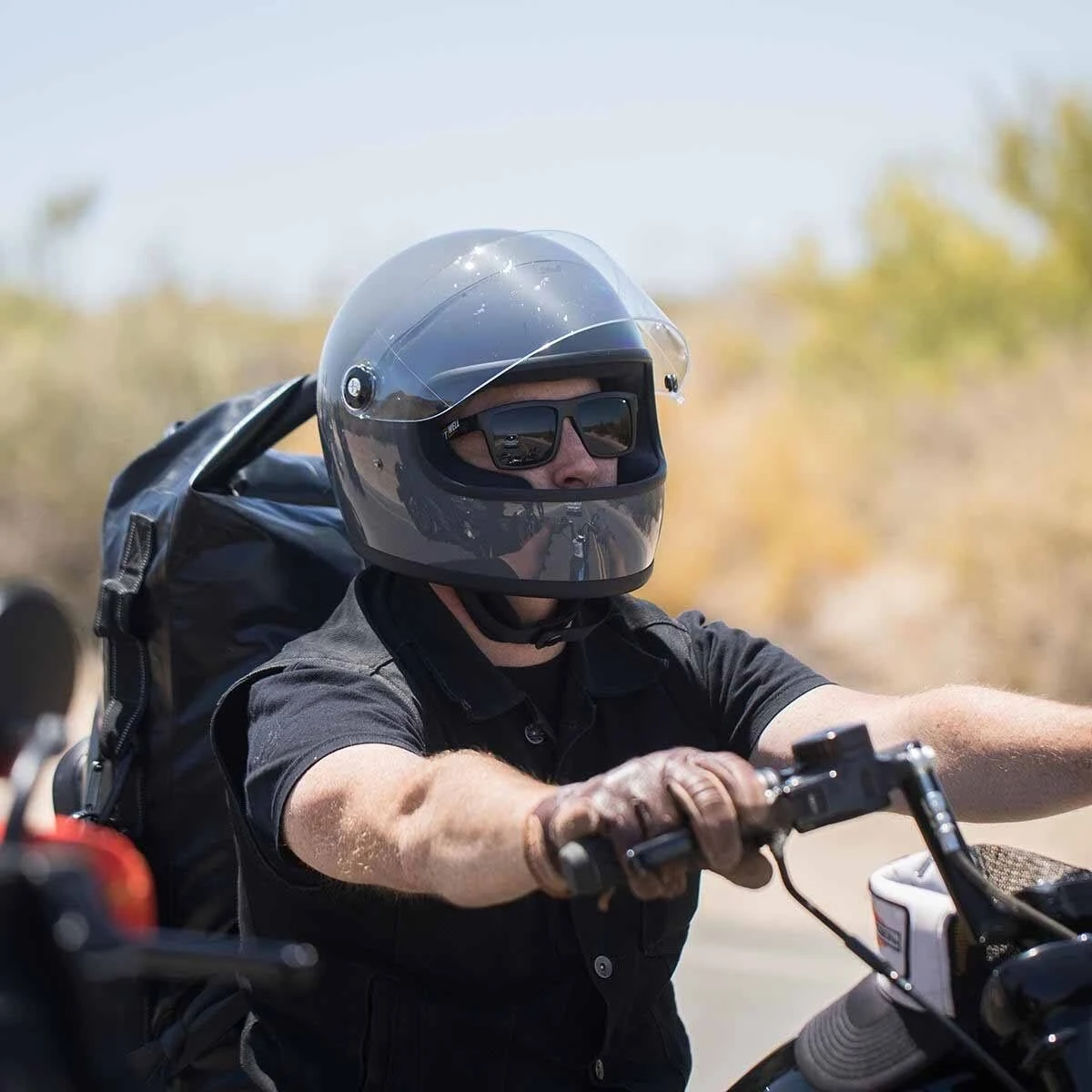 Biltwell 1003-201-102 Gringo S ECE Helmet - Flat Black (Small)